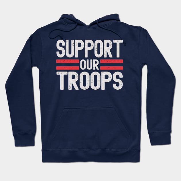 Support the store troops hoodie
